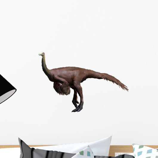 Ornithomimus Dinosaur Wall Decal
