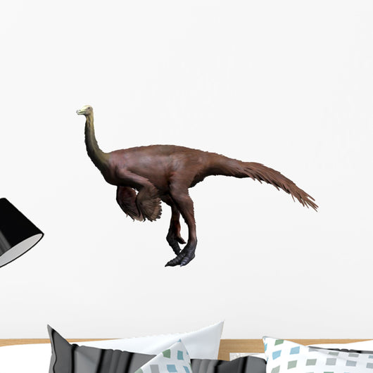 Ornithomimus Dinosaur Wall Decal