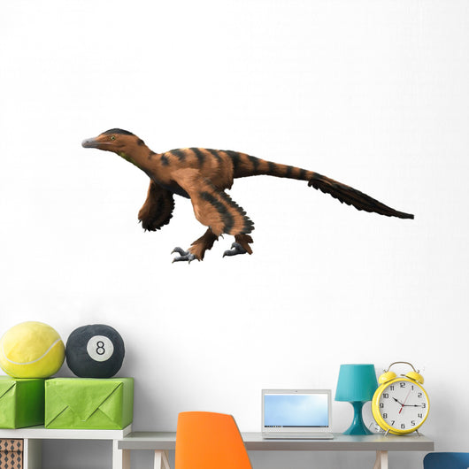 Sinornithosaurus Dinosaur Wall Decal