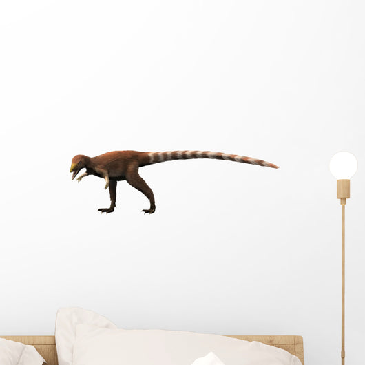 Sinosauropteryx Dinosaur Wall Decal