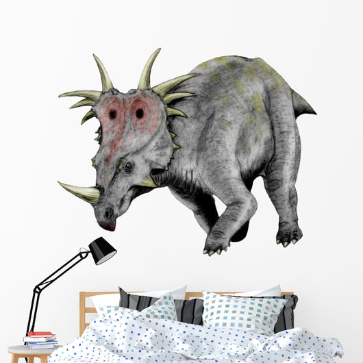 Styracosaurus Dinosaur Wall Decal