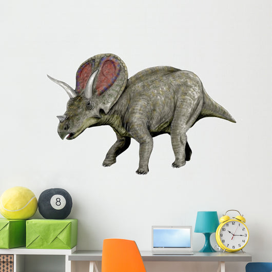Torosaurus Dinosaur Wall Decal