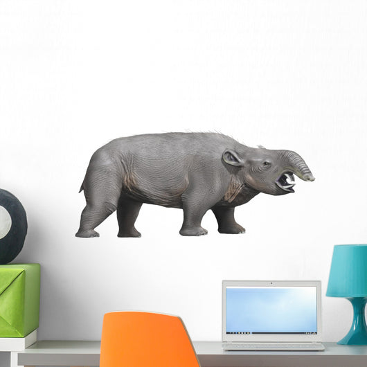 Pyrotherium Is Extinct Ungulate Wall Decal