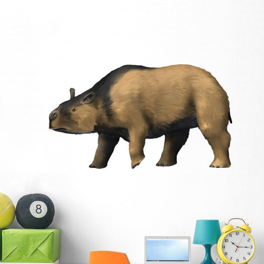 Toxodon Is Extinct Mammal Wall Decal
