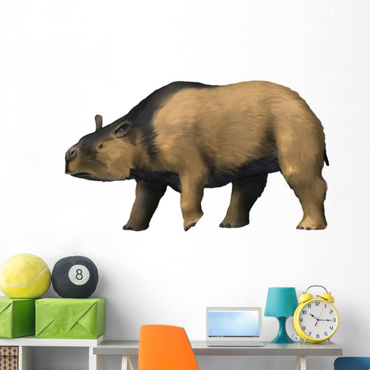 Toxodon Is Extinct Mammal Wall Decal