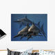 Group Ichthyosaurus Aquatic Reptiles Wall Decal