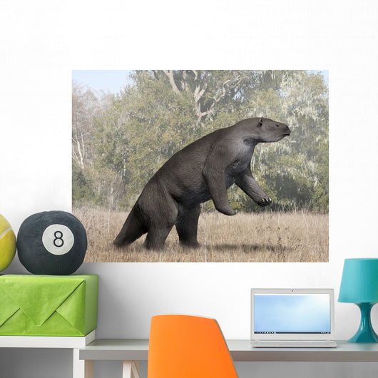 Megatherium Animal from Pleistocene Wall Decal