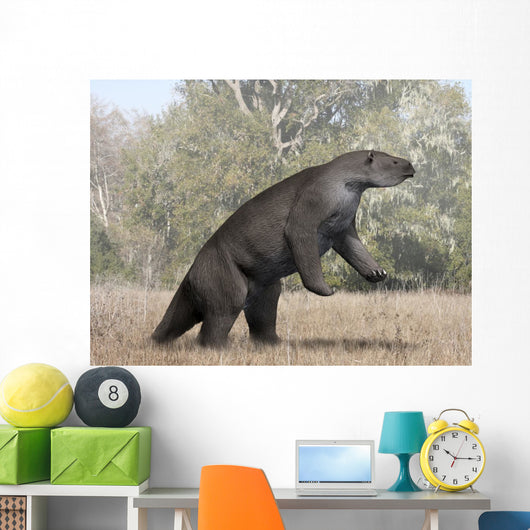 Megatherium Animal from Pleistocene Wall Decal