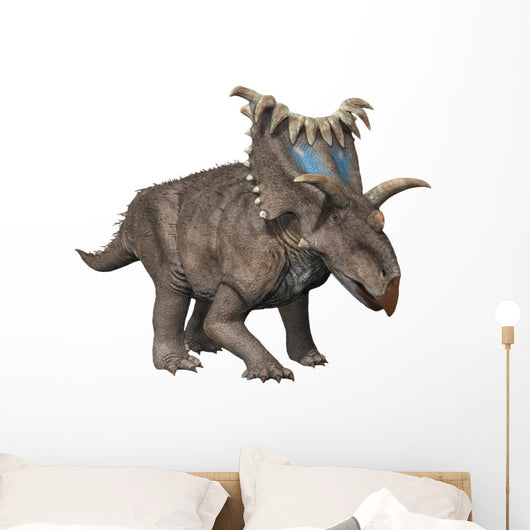 Kosmoceratops Is Ceratopsian Dinosaur Wall Decal