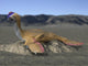 Oviraptor Philoceratops Sitting Nest Wall Decal