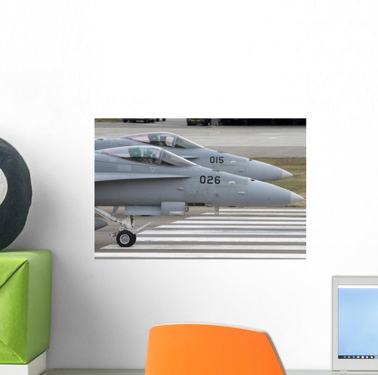 Boeing F A-18 Hornets Wall Decal