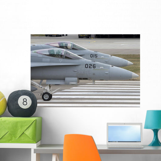 Boeing F A-18 Hornets Wall Decal
