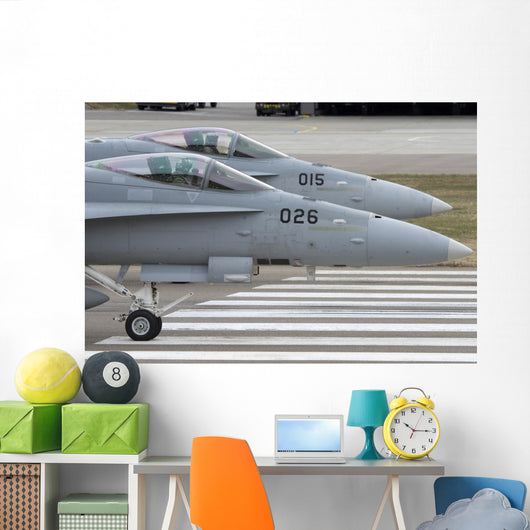 Boeing F A-18 Hornets Wall Decal