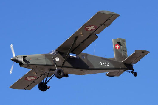Pilatus Pc-6 Swiss Air Wall Decal