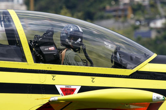 Pilot Cockpit Pilatus Pc-9 Wall Decal