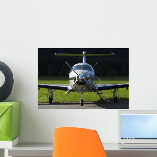 Pilatus Pc-12 Private Jet Wall Decal