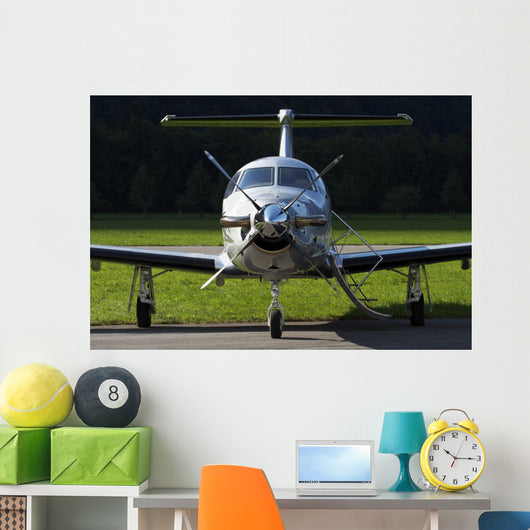 Pilatus Pc-12 Private Jet Wall Decal