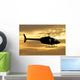 Silhouette Bell 206 Utility Wall Decal