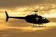 Silhouette Bell 206 Utility Wall Decal