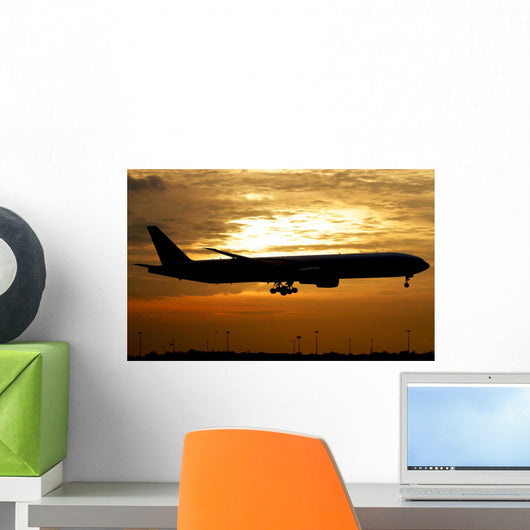 Silhouette Pakistan International Airlines Wall Decal