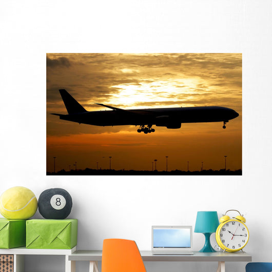Silhouette Pakistan International Airlines Wall Decal