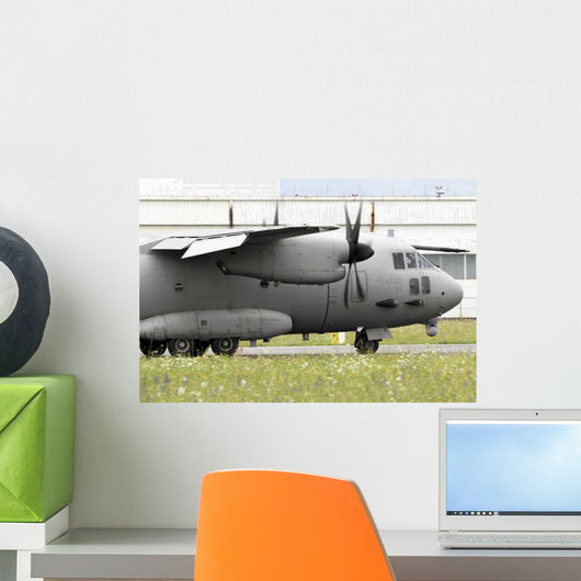 Alenia C-27j Spartan Italian Grounded Wall Decal