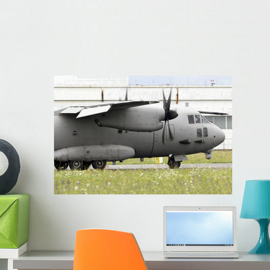 Alenia C-27j Spartan Italian Grounded Wall Decal