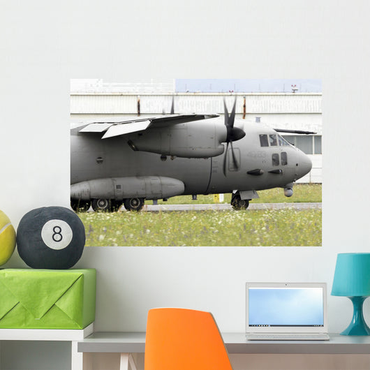 Alenia C-27j Spartan Italian Grounded Wall Decal