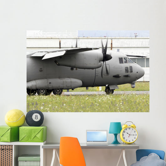 Alenia C-27j Spartan Italian Grounded Wall Decal