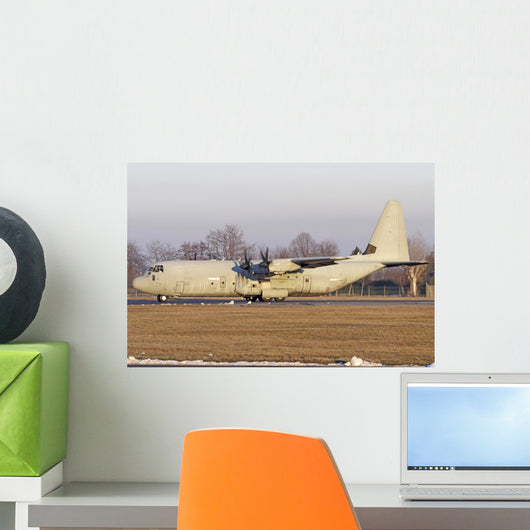 C-130j-30 Hercules Italian Air Grounded Wall Decal