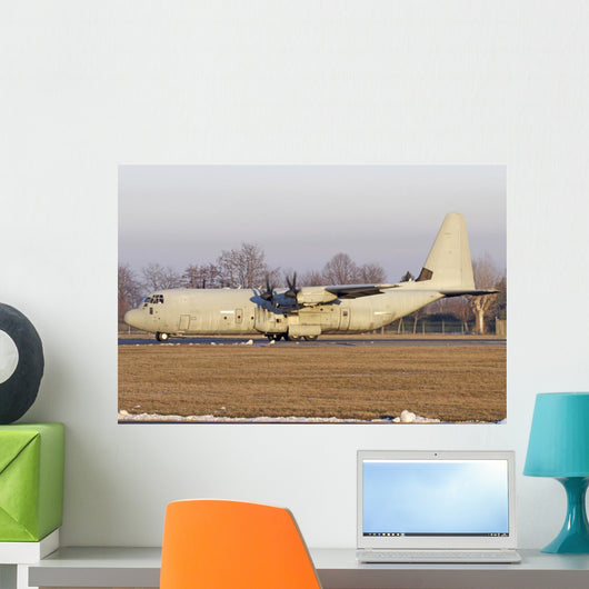 C-130j-30 Hercules Italian Air Grounded Wall Decal