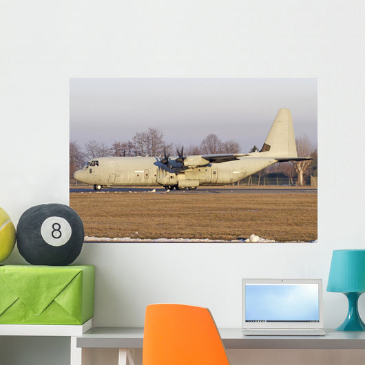 C-130j-30 Hercules Italian Air Grounded Wall Decal