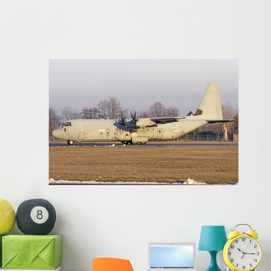 C-130j-30 Hercules Italian Air Grounded Wall Decal