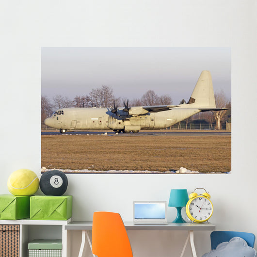 C-130j-30 Hercules Italian Air Grounded Wall Decal