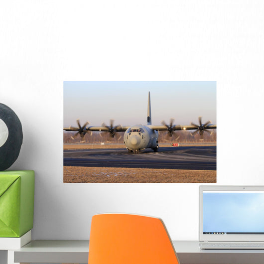 C-130j-30 Hercules Italian Air Taxiing Wall Decal