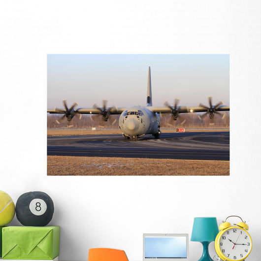C-130j-30 Hercules Italian Air Taxiing Wall Decal