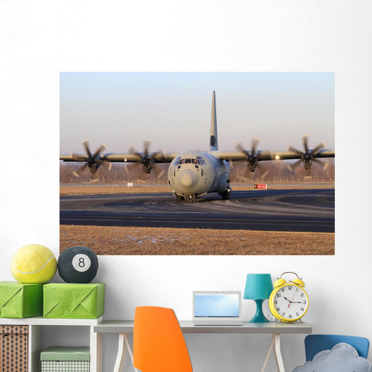 C-130j-30 Hercules Italian Air Taxiing Wall Decal