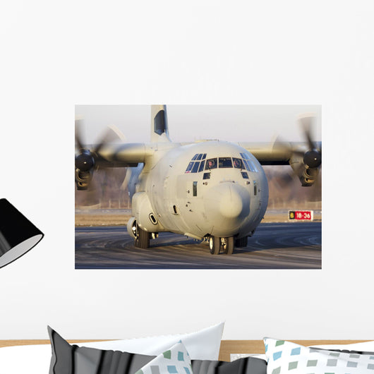C-130j-30 Hercules Italian Air Front Wall Decal