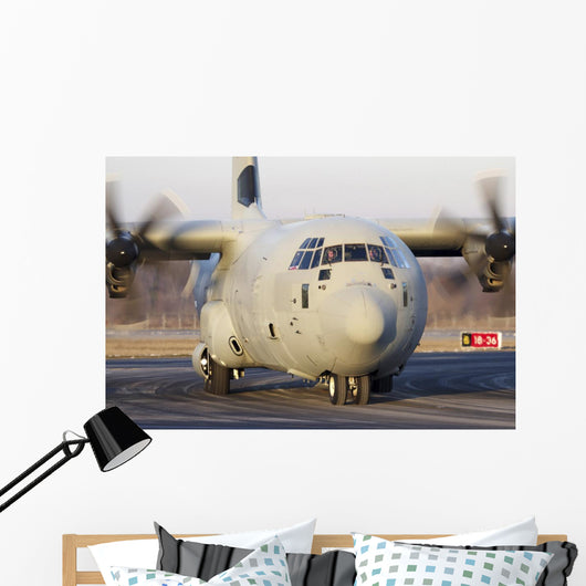 C-130j-30 Hercules Italian Air Front Wall Decal