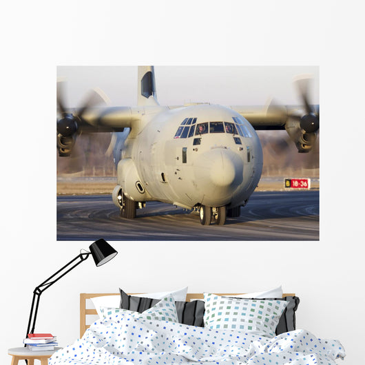 C-130j-30 Hercules Italian Air Front Wall Decal