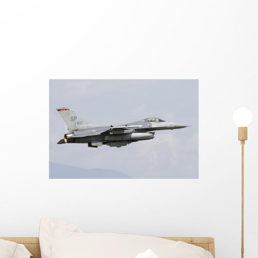 Us Air Force F-16 In-Flight Wall Decal