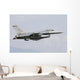 Us Air Force F-16 In-Flight Wall Decal