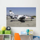S-211 Jet Trainer Aircraft Grounded Wall Decal
