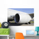 Close-up Jet Engine Italian Wall Decal