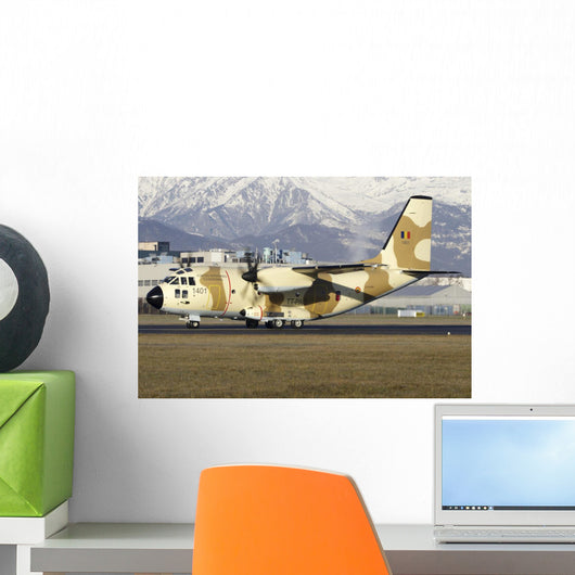 Chadian Air Force C-27j Grounded Wall Decal