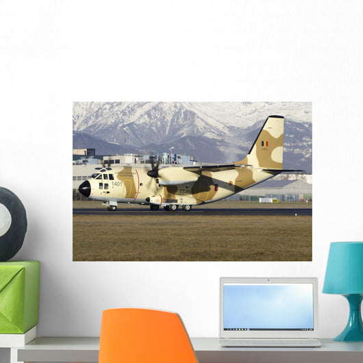 Chadian Air Force C-27j Grounded Wall Decal