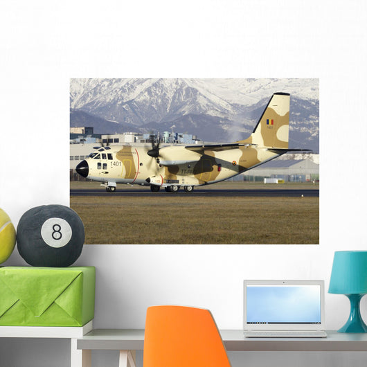 Chadian Air Force C-27j Grounded Wall Decal