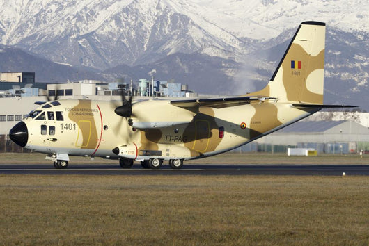 Chadian Air Force C-27j Grounded Wall Decal