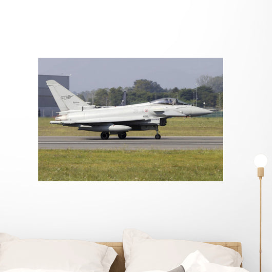 Eurofighter Typhoon 2000 Italian Grounded Wall Decal