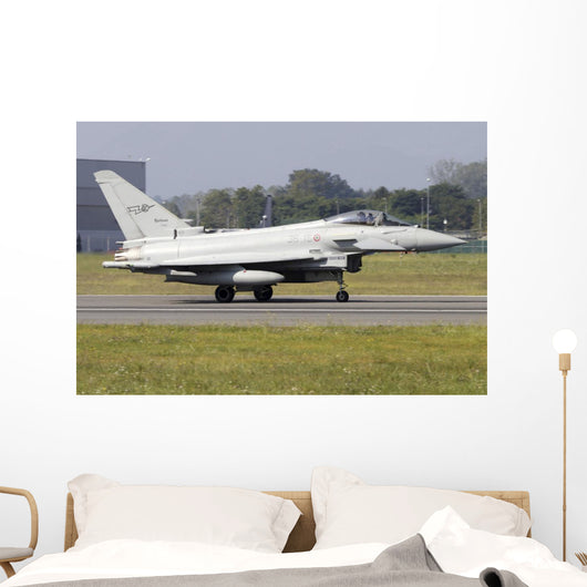 Eurofighter Typhoon 2000 Italian Grounded Wall Decal